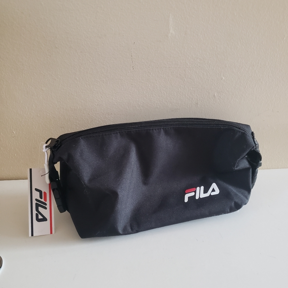 FILA BNWT Men's Toiletry Bag - Black O/S